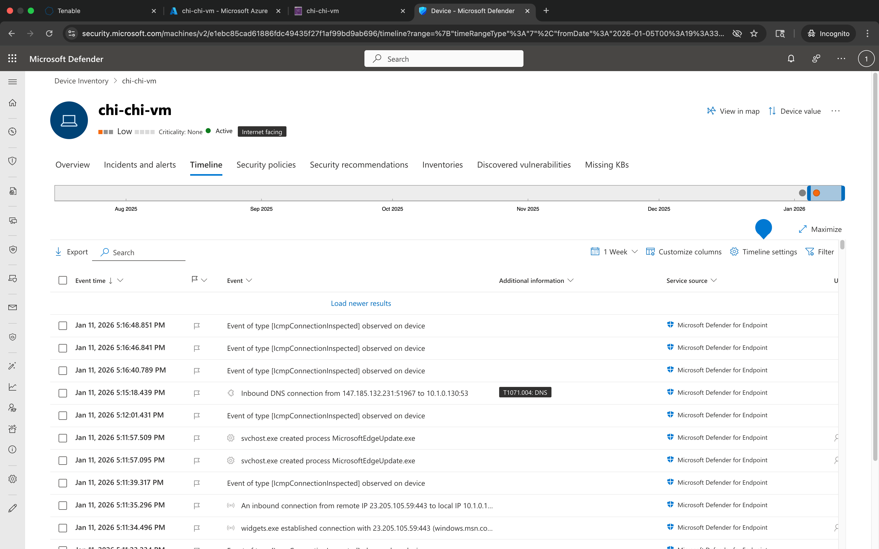 Sense service running